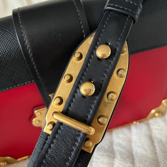 Prada Cahier leather bag - Picture 3 of 10